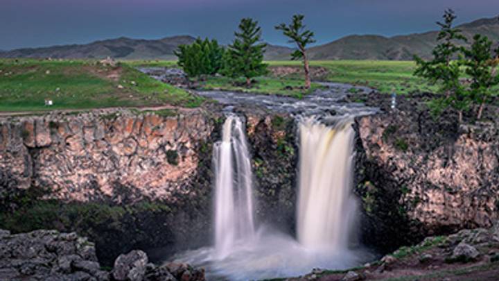 Waterfall ulaan tsutgalan orkhon