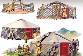 Ger, Mongolian Traditional Dwelling