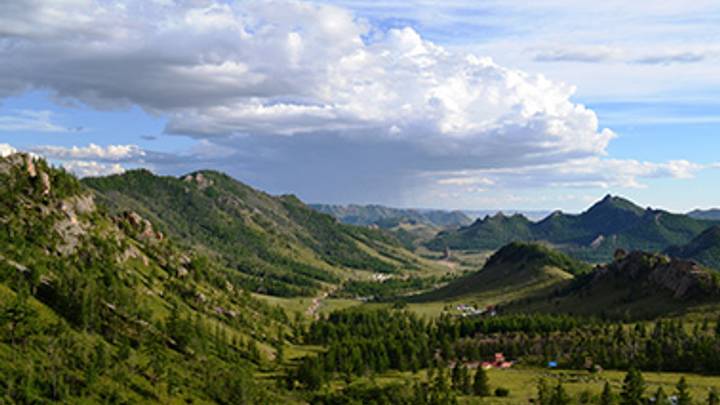 Khan khentii mountain national park