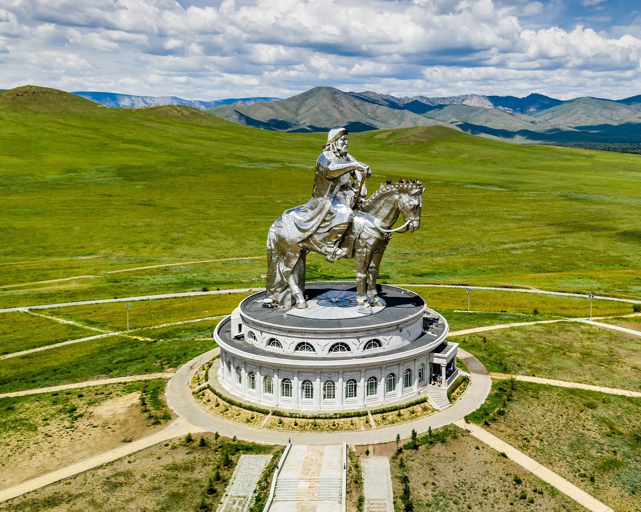 Genghis Khan Statue in Mongolia