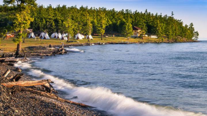 Lake Khuvsgul the Dark Blue Pearl